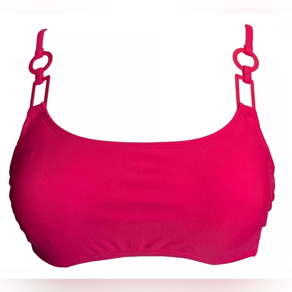 🩷 NWT💕Women's Ring Detail Hidden Underwire Bikini Top - Shade & Shore
